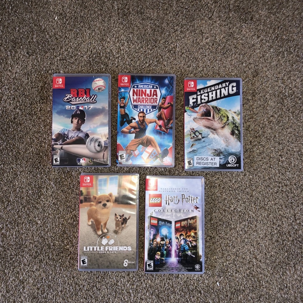 Nintendo Switch game bundle